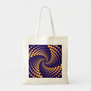 Spiral Vortex mönster Tygkasse