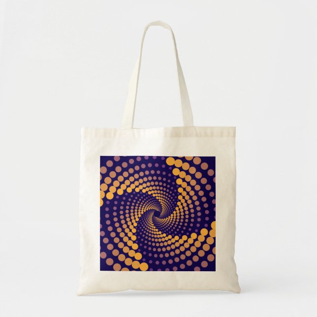 Spiral Vortex mönster Tygkasse (Framsidan)