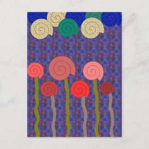 spiral vykort