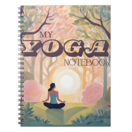 Spiral Yoga Photo Notebook Anteckningsbok