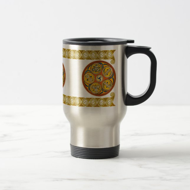 Spirala konstmuggar för Celtic, Lughnasadh design Resemugg (Höger)