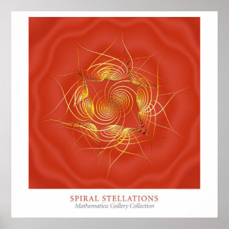 Spirala stjärnformationer poster