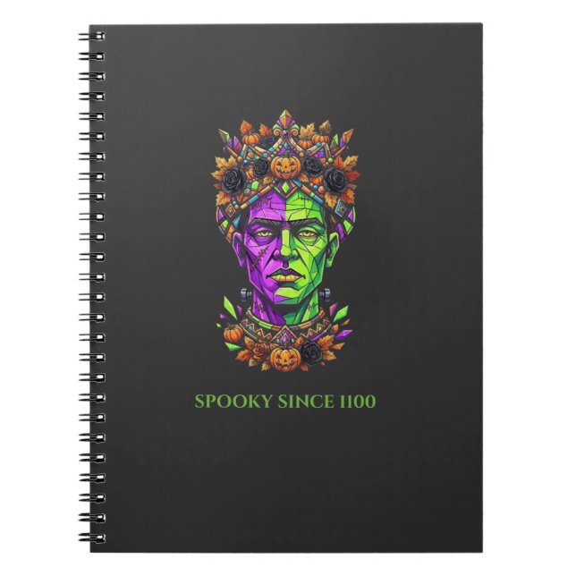 Spiralblock Neon Frankenstein (Framsidan)
