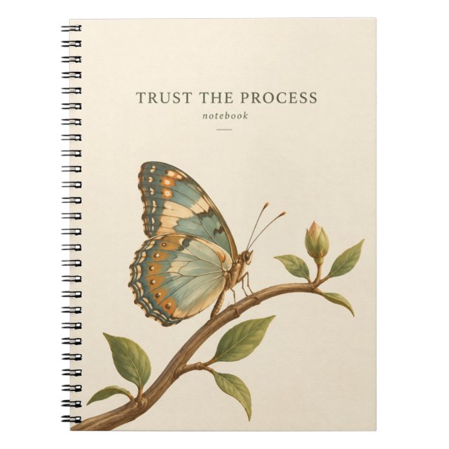 Spiralblock Trust the Process |  (Framsidan)