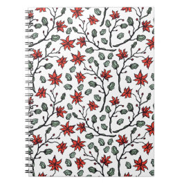 Spiralbundna blomnotshäften för stilfulla anteckna anteckningsbok