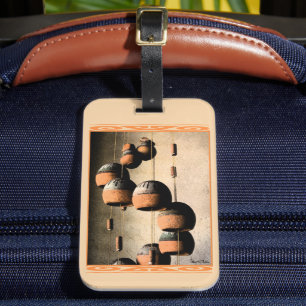 Spiraled Clay Vind Chimes still Life Bagagebricka