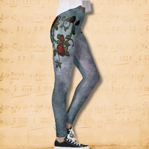 Spiraled Splendor: A Ro Vine Tale Leggings