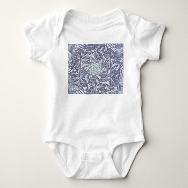 Spiraler av trianglar t shirt (Framsida)