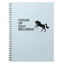 Spiralformad anteckningsbok - House of Sam Records