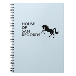 Spiralformad anteckningsbok - House of Sam Records