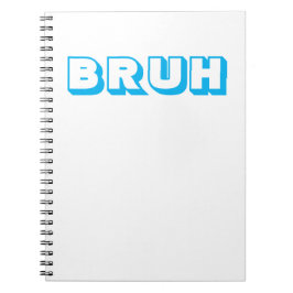 SPIRALHÄFTE "BRUH"  ANTECKNINGSBOK