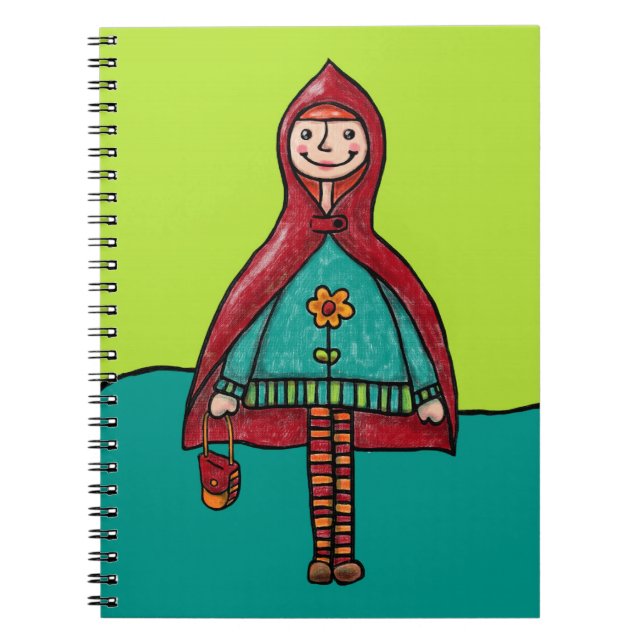 Spiralhäfte, Rödluvan Anteckningsbok (Framsidan)