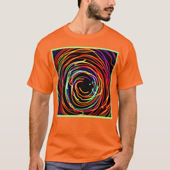 Spiralljus Lyser T Shirt (Framsida)
