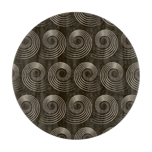 Spirallockar: Stilig Vintage Mönster (Framsidan)