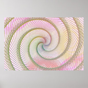 Spiralpärlor Poster