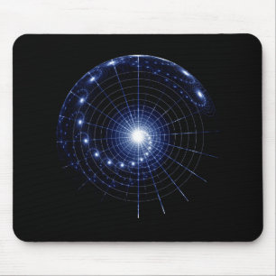 Spiralt universum, den imaginära stjärnan musmatta