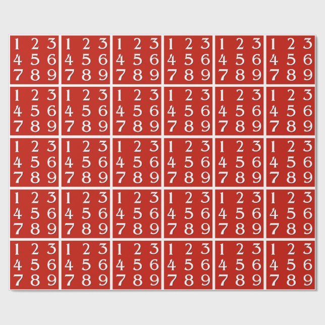 Spirande Mathsnille Presentpapper (Seam)