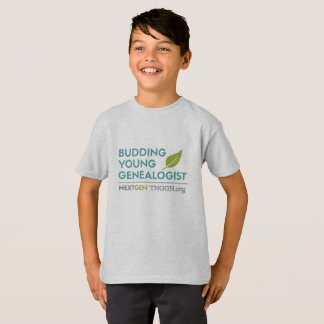 Spirande ung genealogbarnT-tröja Tee Shirt