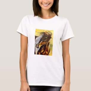 Spirated Horse T Shirt