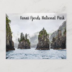 Spire Cove Kenai Fjords Alaska Vykort