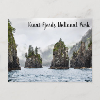 Spire Cove Kenai Fjords Alaska Vykort