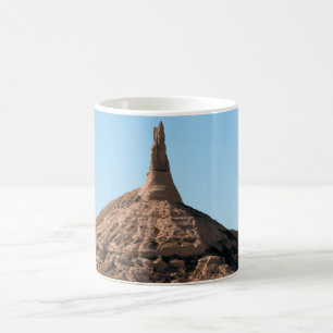 Spire för Scottsbluff Nebraska lampglassten Kaffemugg
