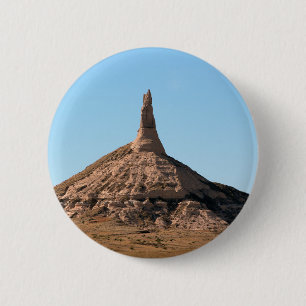 Spire för Scottsbluff Nebraska lampglassten Knapp