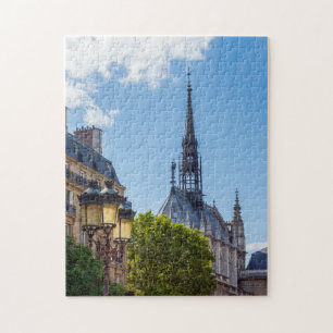 Spire of Saint-Chapelle (Heliga Chapel) - Paris Pussel