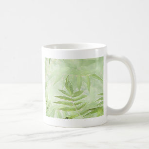 Spirea Löv - Digital Art Kaffemugg