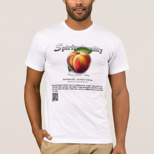 Spirfruitualitet : The Peach of Peace F&B T-Shirt