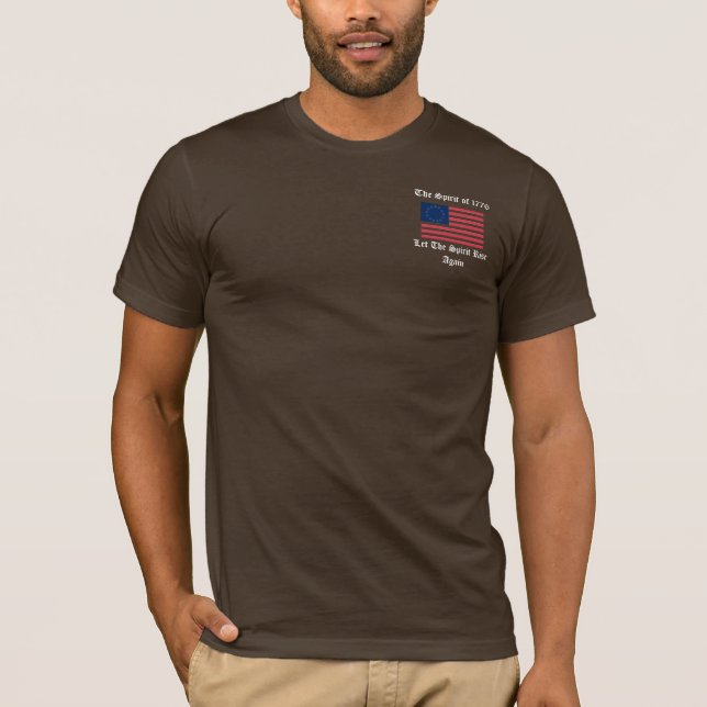 Spirit 1776 t shirt (Framsida)