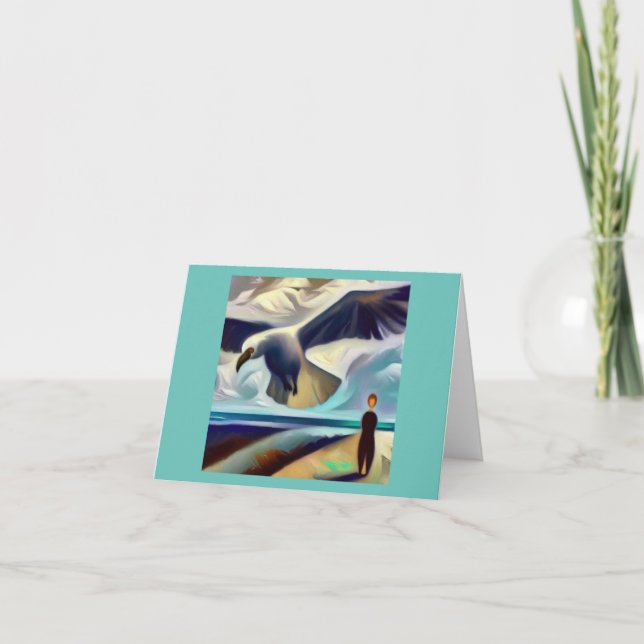 Spirit Animal Albatross 3 Kort (Framsida)