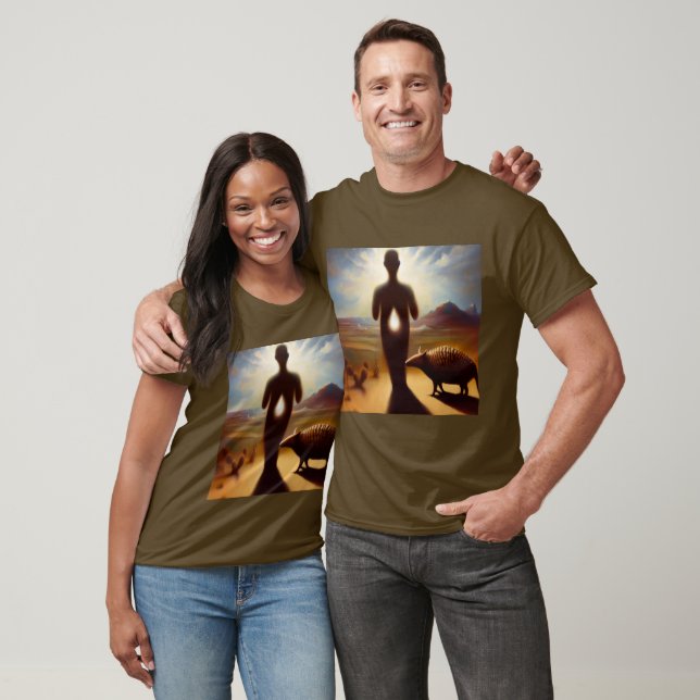 Spirit Animal Armadillo 2 T Shirt (Unisex)