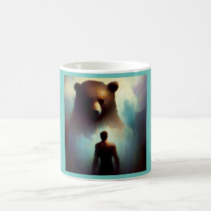 Spirit Animal Bear 1 Kaffemugg