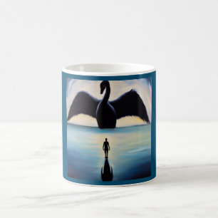 Spirit Animal Black Svan 1 Kaffemugg