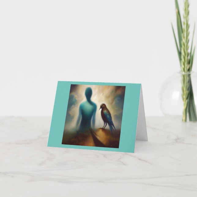 Spirit Animal Bluebird 1 Kort (Framsida)