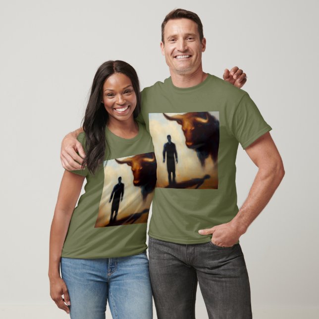 Spirit Animal Bull 1 T Shirt (Unisex)