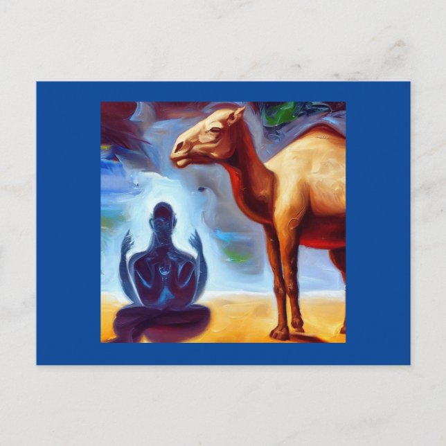 Spirit Animal Camel 3 Vykort (Framsida)