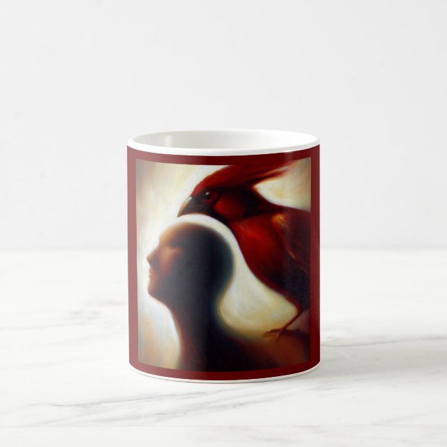 Spirit Animal Cardinal 1 Kaffemugg (Center)