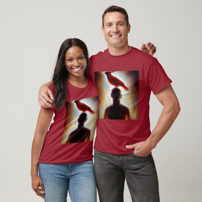Spirit Animal Cardinal 2 T Shirt (Unisex)