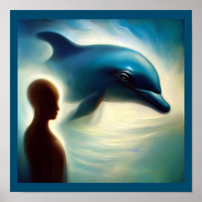 Spirit Animal Dolphin 2 Poster (Framsidan)