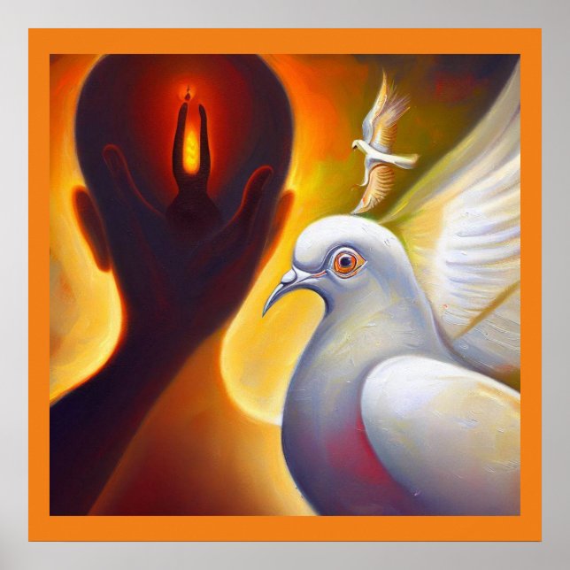 Spirit Animal Dove 4 Poster (Framsidan)