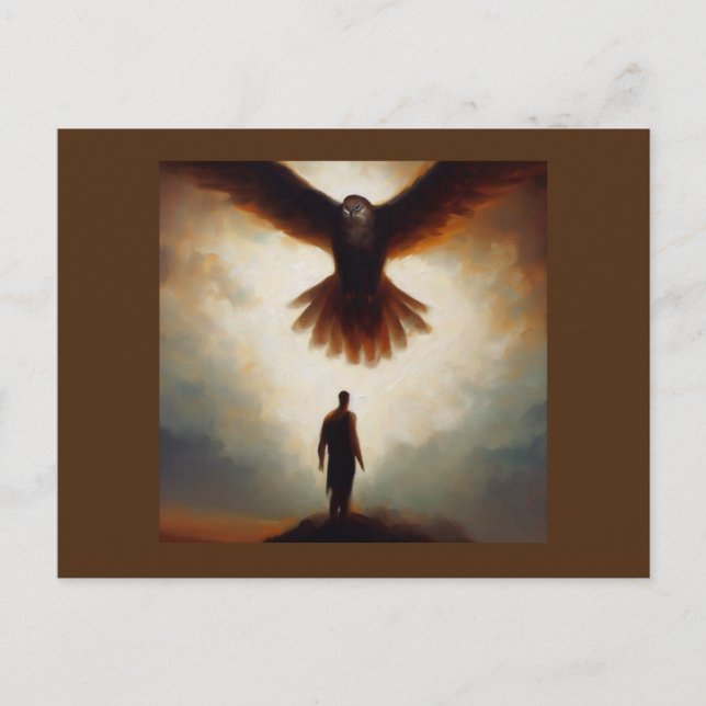 Spirit Animal Falcon 2 Vykort (Framsida)