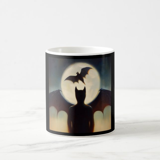 Spirit Animal Fladdermus 2 Kaffemugg (Center)