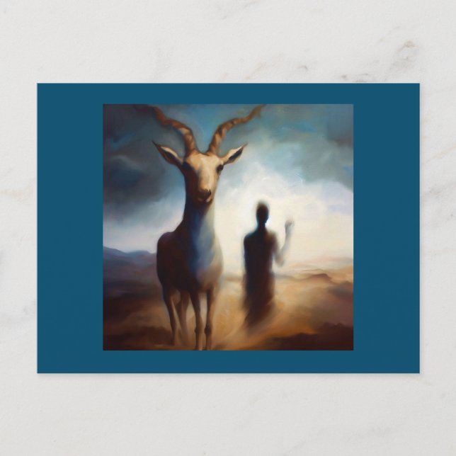 Spirit Animal Gazelle 2 Vykort (Framsida)