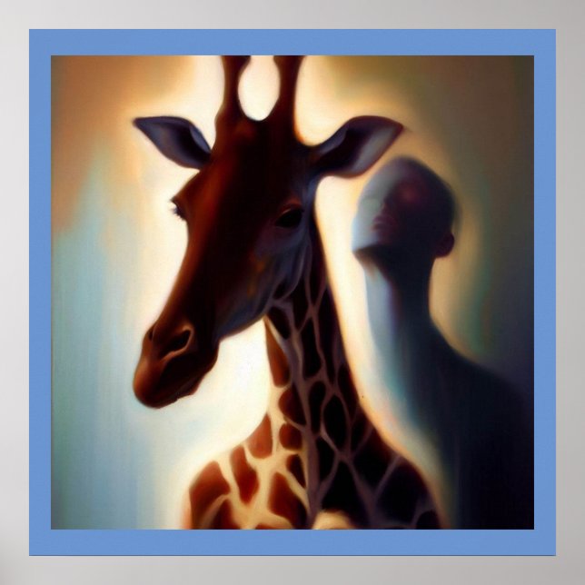Spirit Animal Giraffe 1 Poster (Framsidan)