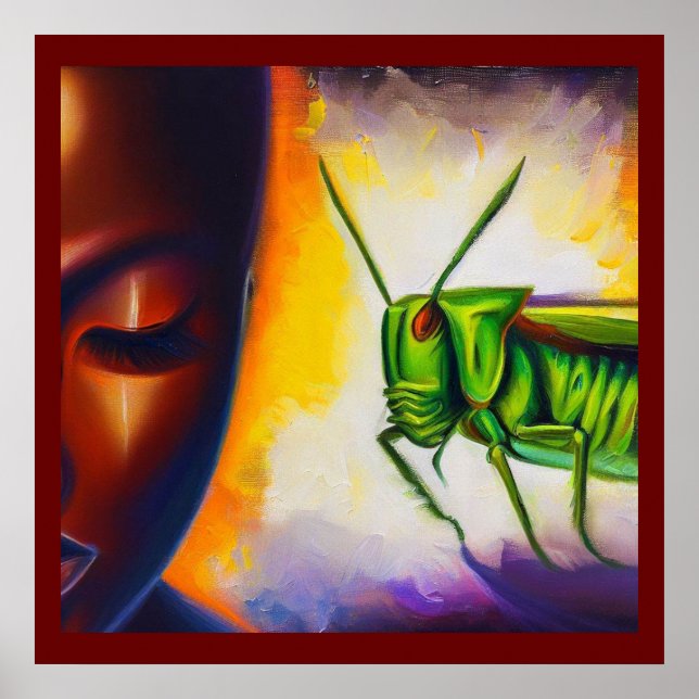 Spirit Animal Grashopper 2 Poster (Framsidan)