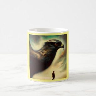 Spirit Animal Hawk 1 Kaffemugg