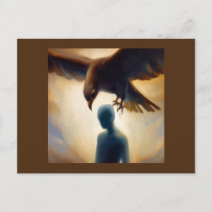 Spirit Animal Hawk 2 Vykort