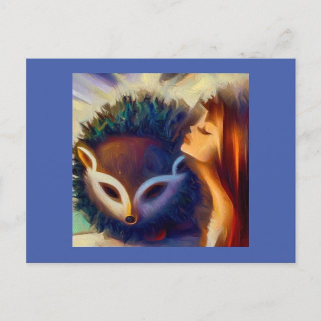 Spirit Animal Hedgehog 2 Vykort (Framsida)